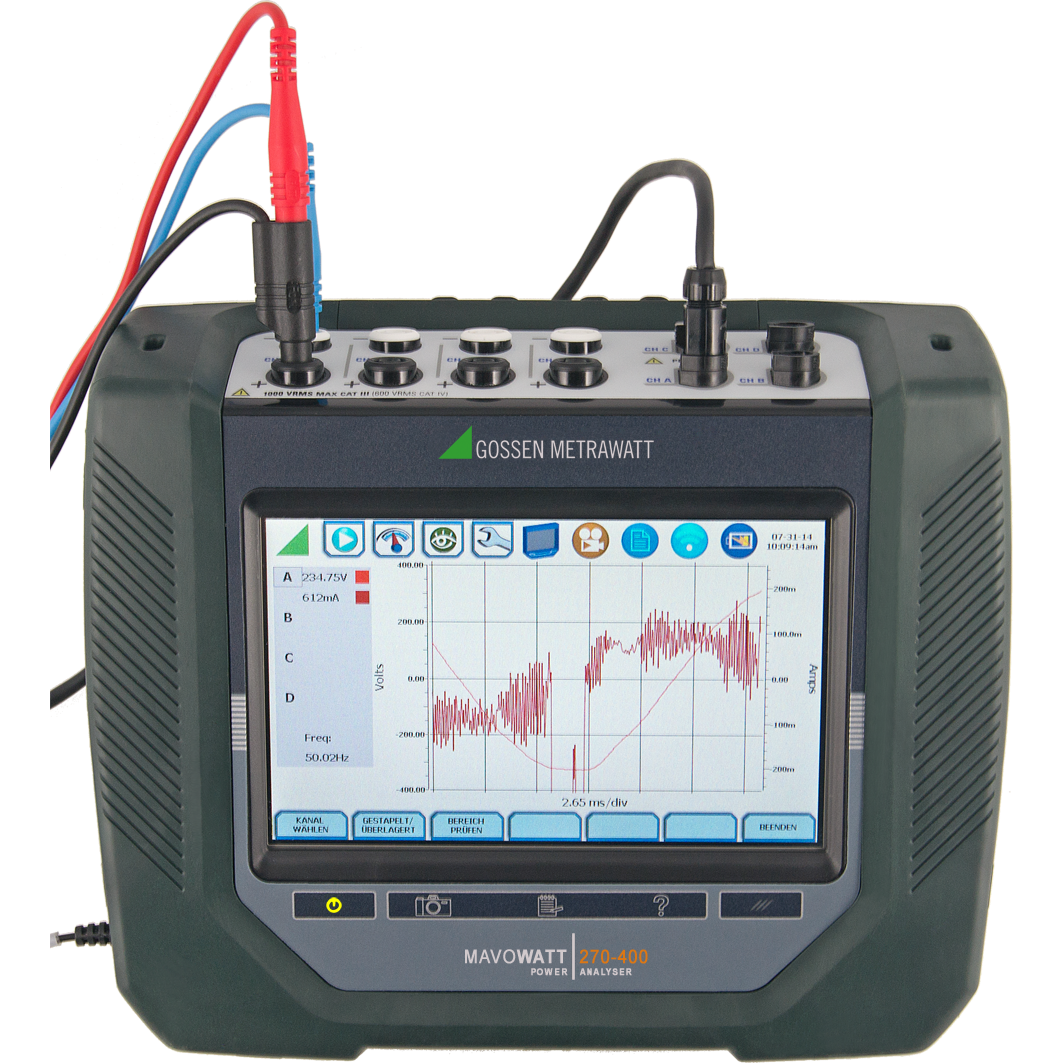 Gossen MAVOWATT 230/240/270 เครื่องวิเคราะห์กำลังไฟฟ้า