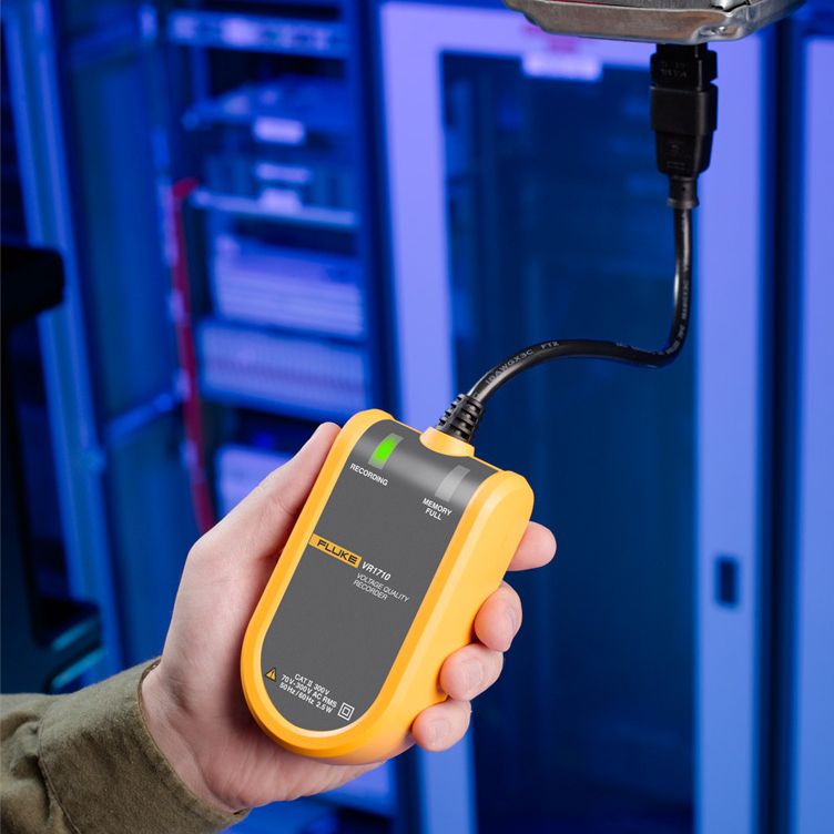 Fluke VR1710: เครื่องบันทึกคุณภาพแรงดันไฟฟ้า