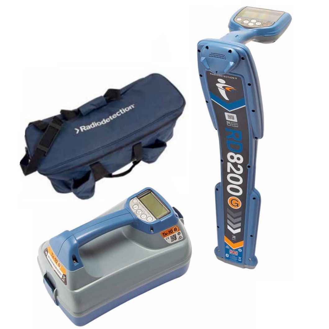 Radiodetection RD8200: เครื่องค้นหาสายเคเบิ้ลและท่อใต้ดินสมรรถนะสูง