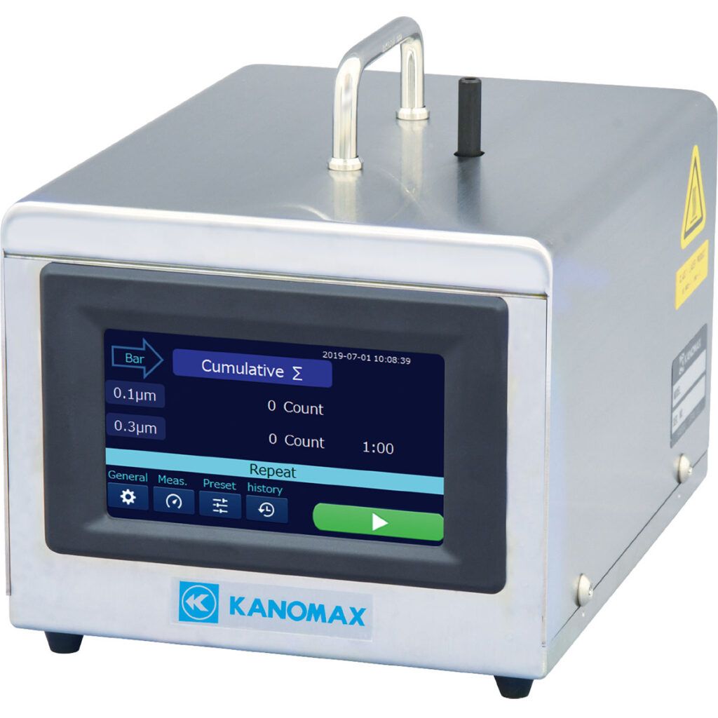 Kanomax 3950: เครื่องวัดอนุภาคฝุ่น 0.1-.03 ไมครอน สำหรับโรงงานเซมิคอนดักเตอร์