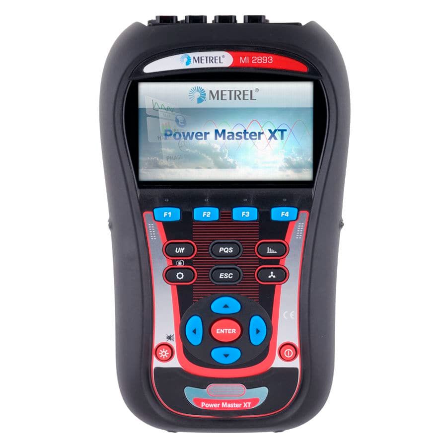 Metrel MI 2893: Power Master XT เครื่องวิเคราะห์การใช้พลังงานและแก้ไขคุณภาพไฟฟ้า 3 เฟส Class A