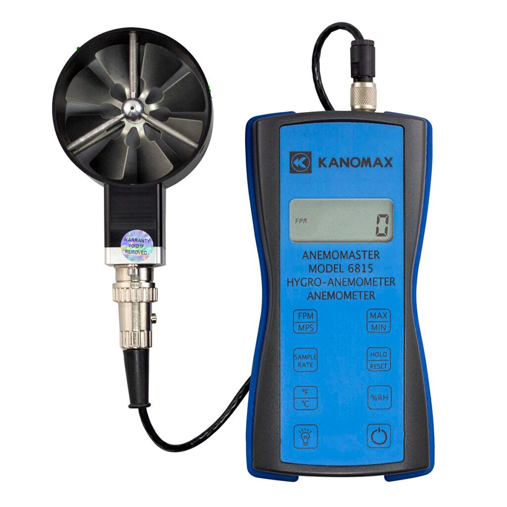 Kanomax 682X Series: เครื่องวัดความเร็วลมแบบใบพัด