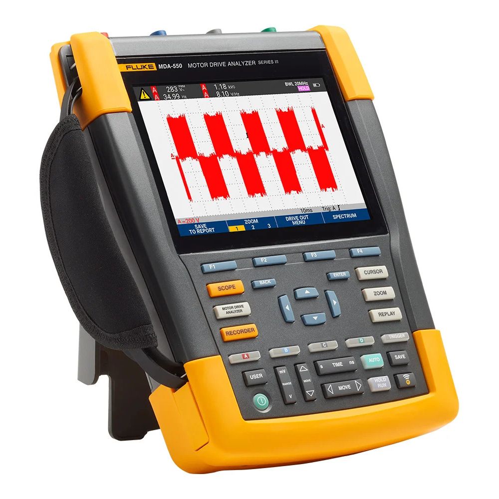 Fluke MDA-550 Series III: Motor Drive Analyzer