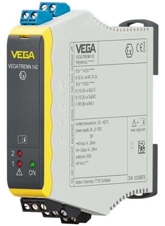 VEGA VEGATRENN 142Separator for 4 … 20 mA/HART sensors